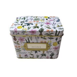 Rifle Paper Co Vintage Recipe Box - Herb Garden In Good Condition